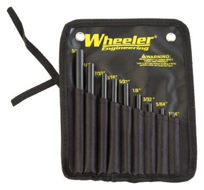 Wheeler 9-pc Roll Pin Starter - Set W-storage Pouch