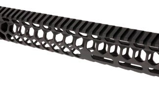 Guntec Air Lite Handguard - 15" Honeycomb M-lok Black