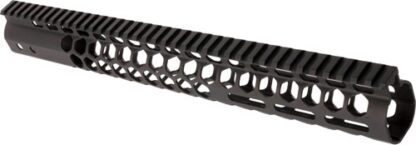 Guntec Air Lite Handguard - 15" Honeycomb M-lok Black