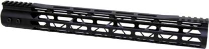 Guntec Ultra Light Handguard - 15" M-lok Black