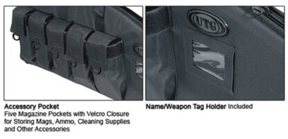 Utg Gun Case 38" Black - Dc Tactical - Image 7