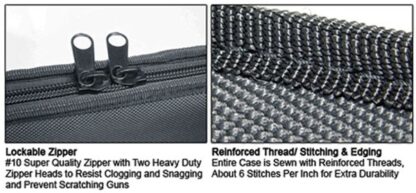Utg Gun Case 42" Black - Dc Tactical - Image 6