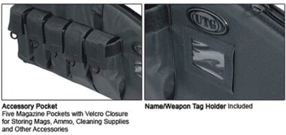 Utg Gun Case 42" Black - Dc Tactical - Image 2
