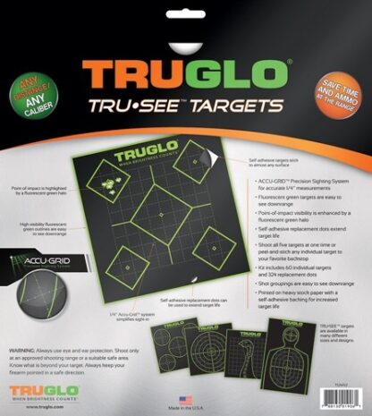 Truglo Tru-see Reactive Target - 5 Daimond 12-pack - Image 2