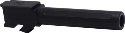 True Precision Glock 19 Barrel - Non-threaded Black Nitride