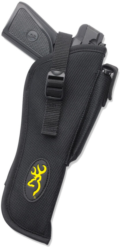 Bg Belt Holster W-mag Pouch - Buck Mark Pistol Rh Black