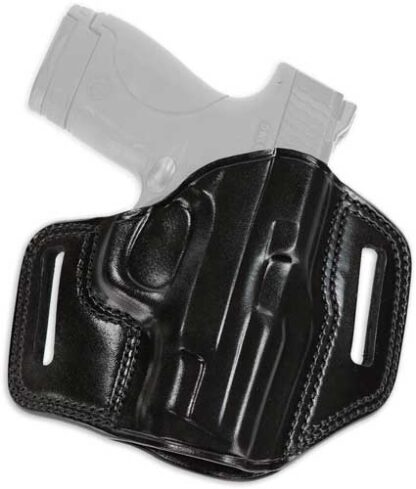 Galco Combat Master Belt Hlstr - Rh Leather Glock 172231 Blk