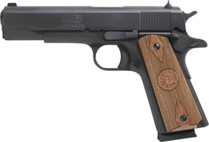 Iver Johnson 1911a1 Standard - .45acp 5" Fs 8rd Matte Wood