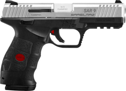 Sar Usa Sar9 Pistol 9mm - 4.4" Bbl 17rd Mag Stainless