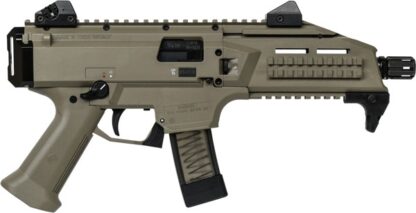 Cz Scorpion Evo 3 S1 9mm Fs - 1-2x28 Threads 20-shot Fde