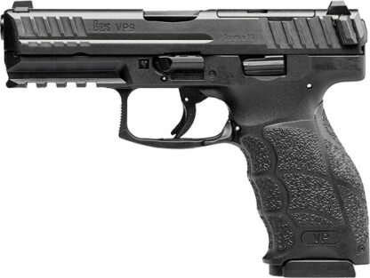 Hk Vp9 Optics Ready 9mm - 4.09" Bbl Fs 2-10rd Blk