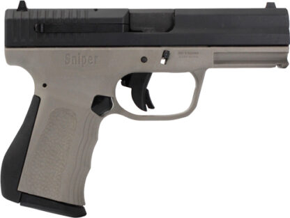 Fmk Sniper 9c1g2-fat 9mm - 4" 14rd Titanium Grey