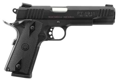 Taurus 1911 .45acp 5" Fs 8-sh - Blued Checkered Synthetic