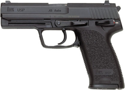 Hk Usp45 V1 Da-sa .45acp - 4.41" Bbl 2-12rd Black